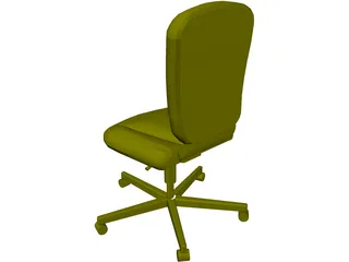 Allsteel Chair 6 3D Model preview