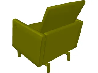 Allsteel Chair 7 3D Model preview