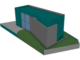 Tadao Ando-Church Of The Light 3D Model preview