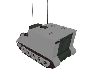 Command Vehicle 1068 3D Model preview