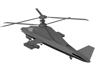 Kamov Ka-58 3D Model preview