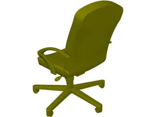 Allsteel Chair 10 3D Model preview