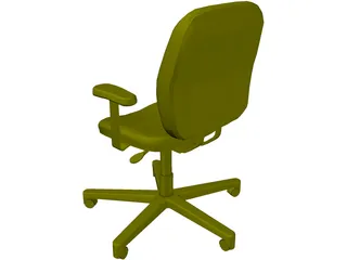 Allsteel Chair 11 3D Model preview