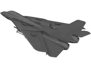 F-14 3D Model preview