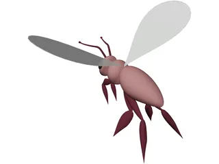 Bee 3D Model preview