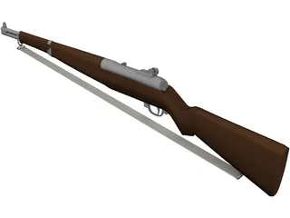 M-1 Garand 3D Model preview
