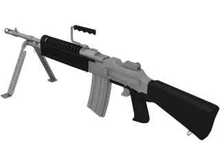 BAR Spec Ops 3D Model preview