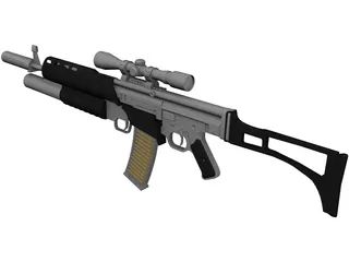 Stg44 Modified 3D Model preview