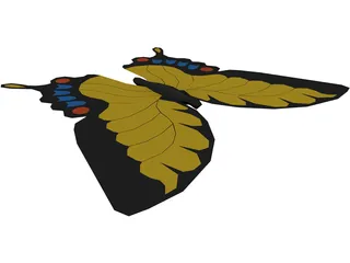 Butterfly 3D Model preview