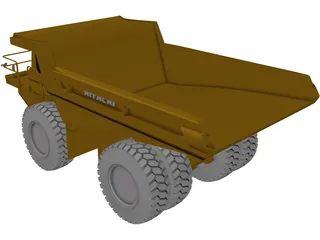 Hitachi E700 3D Model preview