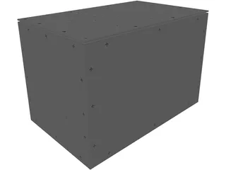 Electronic Box 3D Model preview