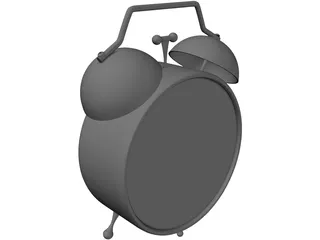 Clock 3D Model preview