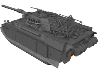 Panther 3D Model preview