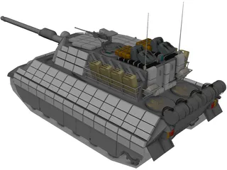 Kaisertiger 3D Model preview