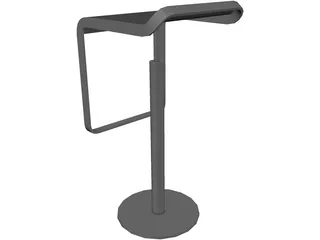 Barstool LEM 3D Model preview