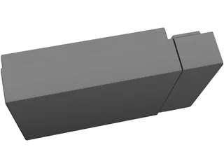 Fax Machine 3D Model preview