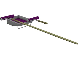 Paint Rollers 3D Model preview