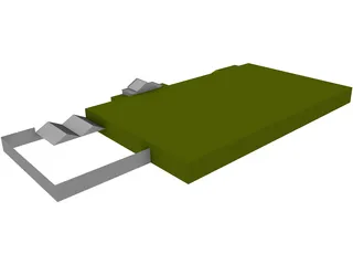 Retail Building 3D Model preview