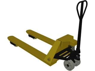 Pallet Mover 3D Model preview