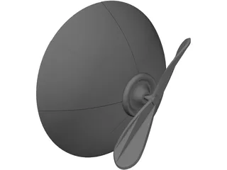 Beanie Copter 3D Model preview