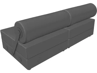 Todo Modo Sofa 3D Model preview