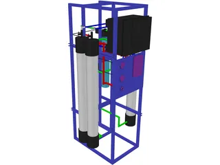 Reverse Osmosis Machine (FDA Approved) 3D Model preview
