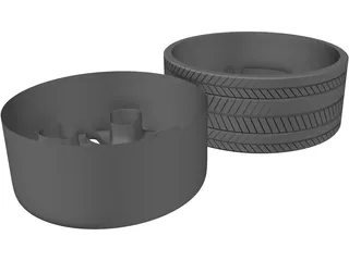 Rims 3D Model preview