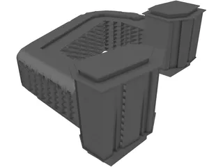 Condo Building 3D Model preview