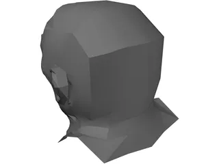 Head 3D Model preview