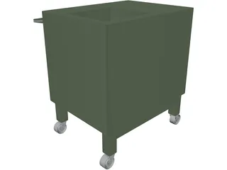 Cart 3D Model preview