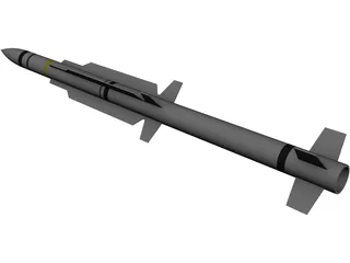 RIM-67 SM-2 Standard Missile 3D Model preview