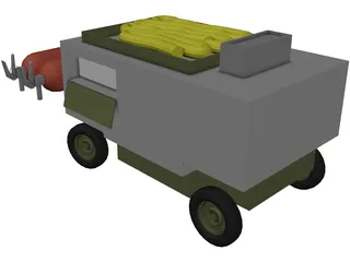 USAF Dash 60 (Power Unit) 3D Model preview