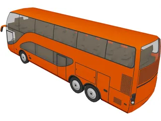 Bus 3D Model preview