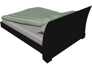 Bed 3D Model preview