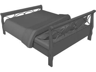 Bed Jean 3D Model preview
