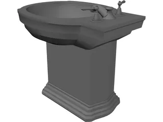 Bidet 3D Model preview