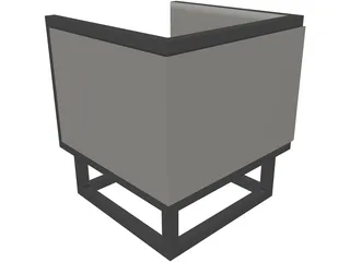 Chair S3D-1127 3D Model preview
