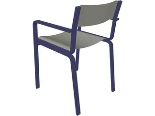 Chair S3D-1122 3D Model preview