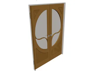 Door Laguna 3D Model preview