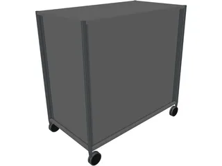 Closet 3D Model preview