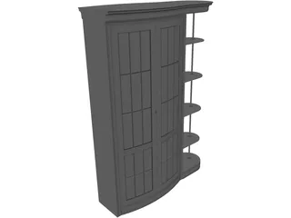 Glass Case 3D Model preview