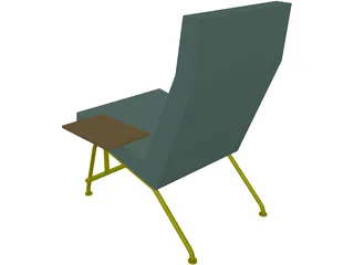 Multiplicity Easychair 3D Model preview