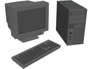 PC 3D Model preview