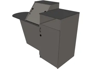 Reseption 3D Model preview