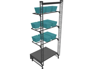 Stand 3D Model preview