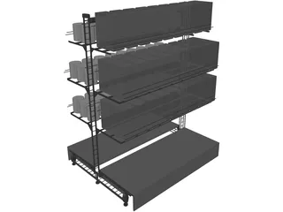 Stand 3D Model preview