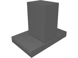 Vent 3D Model preview