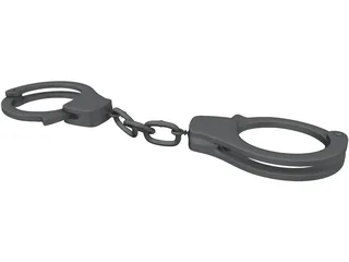 Handcuffs 3D Model preview