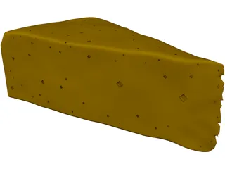 Cheese 3D Model preview