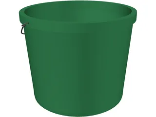 Pail 3D Model preview
